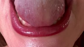 Close-Up Lip Sniffing & Stinky Breath Fetish