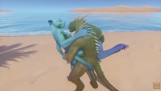 Wild Life / Scalie Porn on the Beach