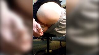 Twink's First Time With a Large Butt Plug