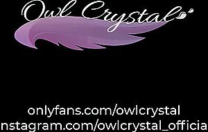 Owl crystal, honeyel sex with beautiful honey blonde in lace lingerie