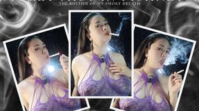 Violet Mist in Fishnets: The Rhythm of My Smoky Breath