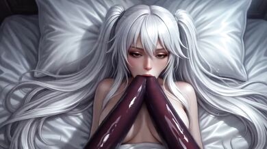 Anime Parasite Tentacles Choke Her Wet Holes Galore Creampie Huge Tits