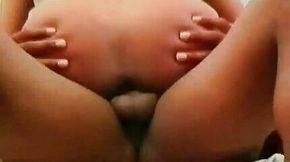 booty slamming ebony penis swallowing action