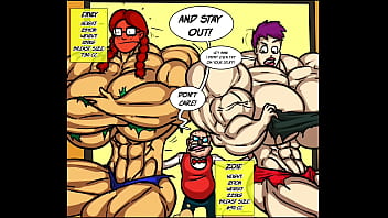 Zoie vs Emily Female muscle growth battle