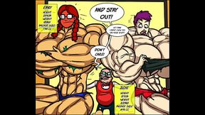 Zoie vs Emily Female muscle growth battle