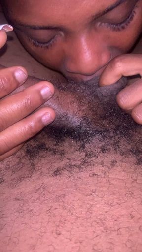 Horny African Teen Maid Snuck Into My Room in the Middle of the Night Waking Me Tup Sucking My Morning Wood Very Hot Blow Job