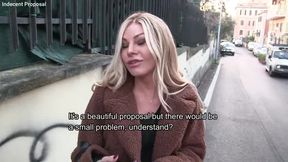 Exclusive - Amateur - Italian MILF Cheats on Her Husband for 1,000 - English subtitles