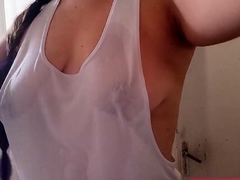 Wet T-Shirt What Would You Do to My Big Boobs?