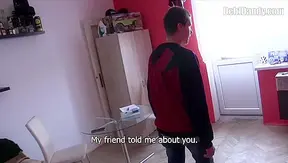 Deep Throat POV: Naughty Debtor Swallows Every Drop – Raw Gay Encounter