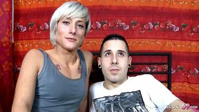 Skinny nubile Nicky Wayne gets tattooed man's cock in her ass