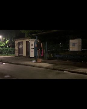 Sissy Intro and Playing as Street Slut Outside