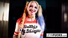 Suicide Club Leya take a giant cock and load in her ass