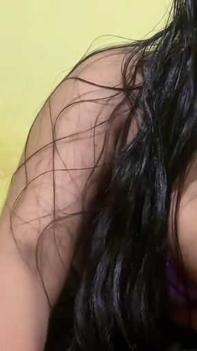 Indian Rashmika Hot & Sexy Wife Wants to Play with Dick She Loves Blowjob & Get Fucked