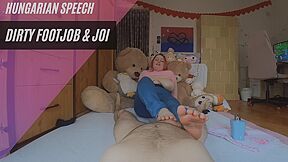 Bbw Dirty Footjob With Joi - Hungarian Speech