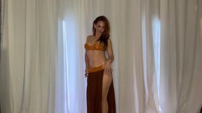 Princess Leia cosplay JOI