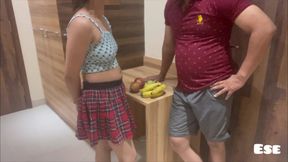 Fruit Seller Fucks Beautiful Girl