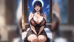 Mature women with curvy body and big ass