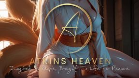 lusty kitsune goddess rides your big cock during festival - [ai]