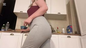 Getting Naked While Farting in My Kitchen