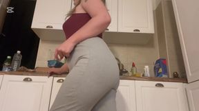 Getting Naked While Farting in My Kitchen
