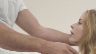 GirlMormons.com - Blonde teen's innocence loss riding hung pastor's cock