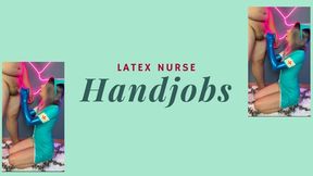 handjobs in latex nurse