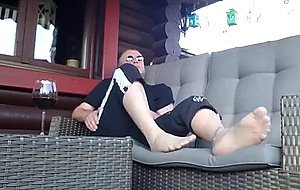 Relaxation in the evening ** smoke and nylon **