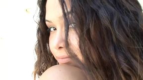 Bigassed Brunette Latina Takes It from Behind