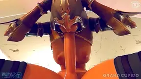 Busty Futanari Seduces in Shadowy VR Fantasy – Hot Anal Encounter