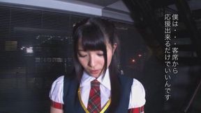 Sweet Uehara Ai Gags on a Massive Cock Blowjob Session