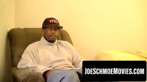 Joe deepthroats hunkâs dick until nose crushes pubic bone