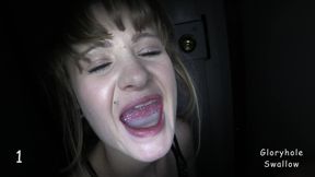 sexually advanced taste for swallowing cum 1st visit