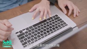 Office Secret: Blowjob and Cowgirl Make Horny Colleague Cum.