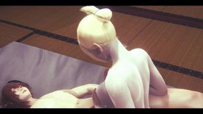 Shingeki No Kyojin Hentai - Annie Leonhart Boobjob and Fucked - Japanese Asian Manga Anime Game Porn