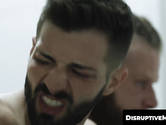 DisruptiveMovie.com - BBC Deep Dicc joins construction studs Brian Bonds and Casey Everett for a fuckfest