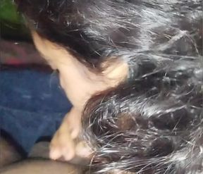 Beautiful Indian girl sucking my BBC like a professional Sucker.