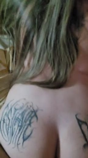 he put his hard cock in my pussy and stuck his finger in my ass, I moaned like a whore