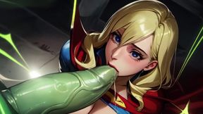 Supergirl Gets Gangbanged and Penetrated with Kryptonite