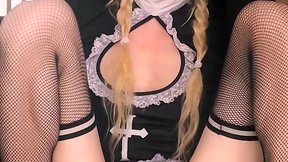 Big dick nun anal delight