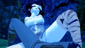 Creepy Halloween Mummies Lick Pussy & Scissor Each Other To Orgasm