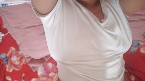 Someone Mess up My Tight Pussy, Meanwhile I Masturbate Alone, Real Homemade Amateur.