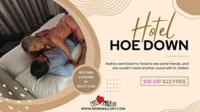 Hotel Hoe-Down - Real Life Hotwife Video