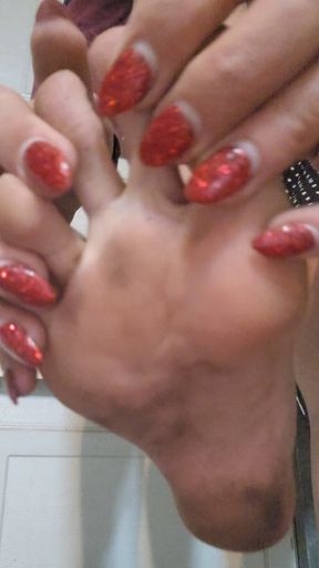 POV You Inhale Sockless Giantess Feet fresh out of Dirty, Stinky Sneakers