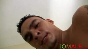 Latino lovers barebacking roughly & passionately