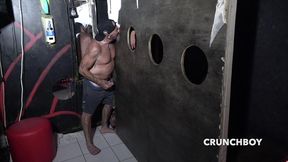 this straight is slu thole creampied by his friend bareback in sneaker