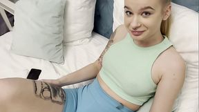 My roommate was feeling a bit naughty