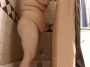 Shower masturbation