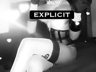 Explicit ebony Vintage Doxy Masturbation trailer