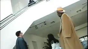 Black AF chick with a pink slit gets her twat banged in chapter #9, episode #5