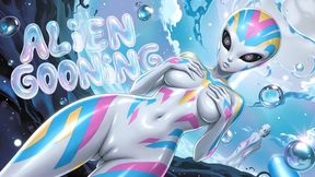 ALIEN Gooning - Silver Alien Goddess Hovers Her Warm Alien Pussy & Commands You To Edge Yourself Into Brainless Leaking Goon (Erotic Audio)